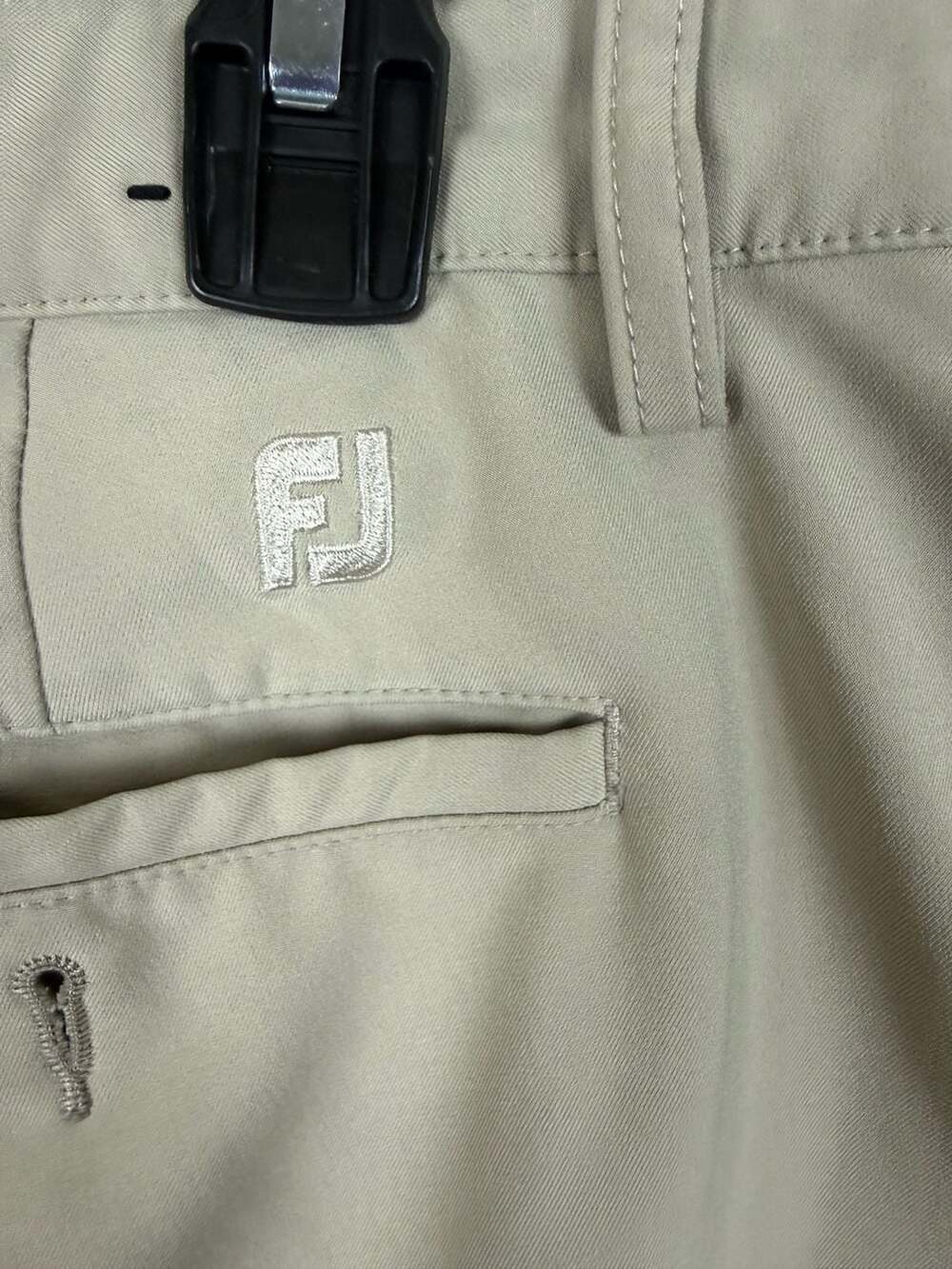 FootJoy Performance Golf Shorts Khaki Tan Size 36 - Picture 3 of 7